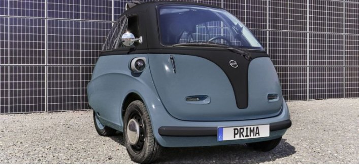 Электрический квадроцикл Evetta с имитацией модели BMW Isetta дебютирует в Германии