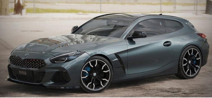 Рендер BMW Z4 M Coupe представляет собой воображаемого преемника устаревшего BMWZ3