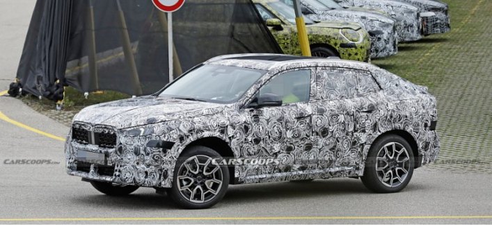 Шпионский дебют BMW X4 следующего поколения 2024 года с ДВС опровергает слухи об электромобилях