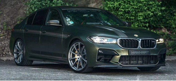 Тюнинг-ателье Manhart выпускает модернизированный BMW M5 CS мощностью 788 л.с.