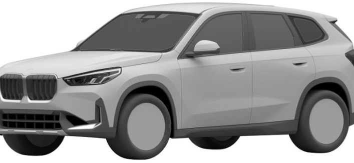 Компания BMW запатентовала экстерьер нового кроссовера BMW X1 для рынка России