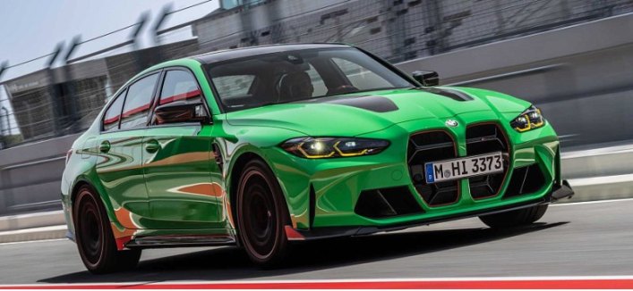 Компания BMW представила специальную версию седана BMW M3 CS 2024 модельного года
