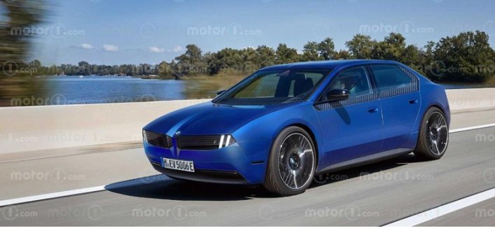 В Сети показали новый электрический седан BMW Neue Klasse 2025