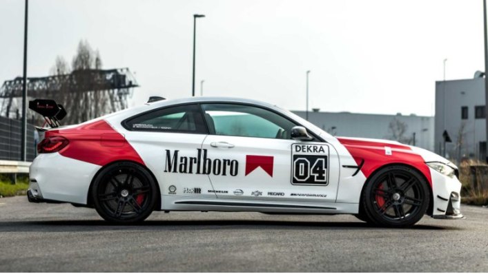 Под капотом Manhart MH4 GTR находится 3,0-литровый рядный шестицилиндровый двигатель BMW S55 с…