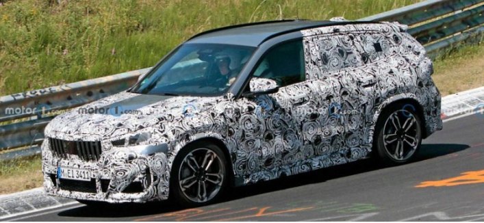 На тестах замечены обновленные кроссоверы BMW X1 M35i и X2 M35i
