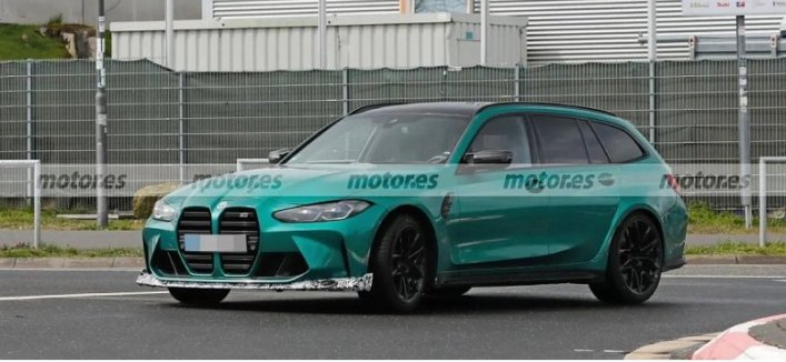 BMW M удивило на первых тестах на Нюрбургринге в 2023 году прототипом радикального M3 CS Touring