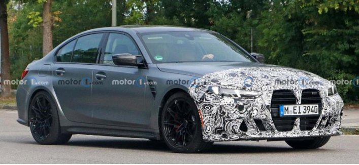 Компания BMW тестирует обновленный седан BMW M3