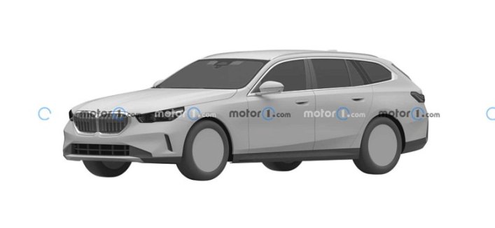 В заявке на товарный знак раскрыт дизайн нового универсала BMW 5-Series Touring