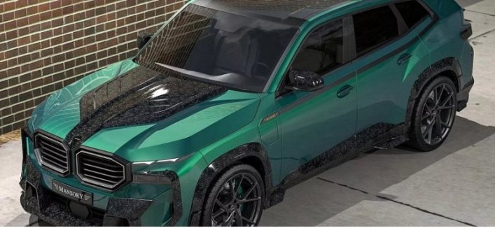 Тюнер Mansory выводит BMW XM на новую высоту странностей
