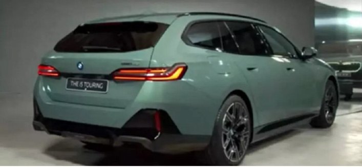 В сети показали изображения нового BMW i5 Touring перед дебютом
