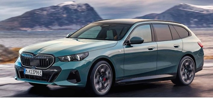 На вид, безобидный универсал BMW i5 Touring 2025 года, обладает мощностью в 593 л.с.