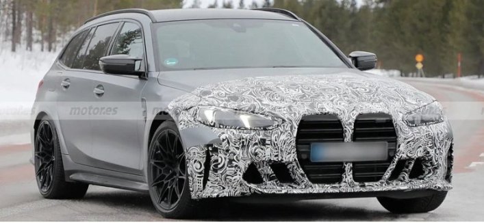 BMW M3 Touring 2025 года тестируется в Северной Европе с новым обликом