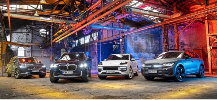 Эксперты сравнили гибридные внедорожники Porsche, BMW, Volvo и Volkswagen