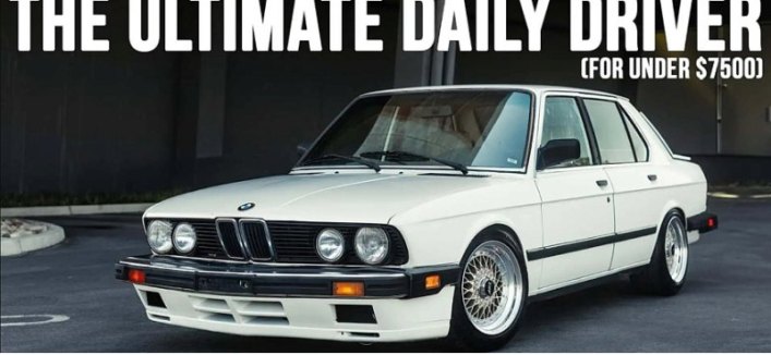 Воскрешение легенды - последний бюджетный винтажный BMW 5-Series E28