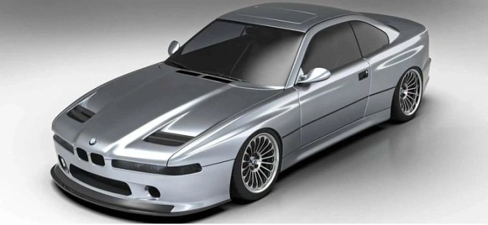 Для BMW 8 серии создали красивый широкофюзеляжный обвес