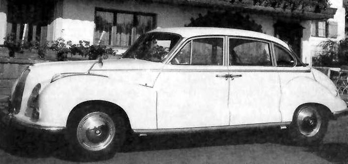 BMW 3200 S при своем появлении в 1961 г. был самым быстрым седаном в Германии. BMW 502 Super с…