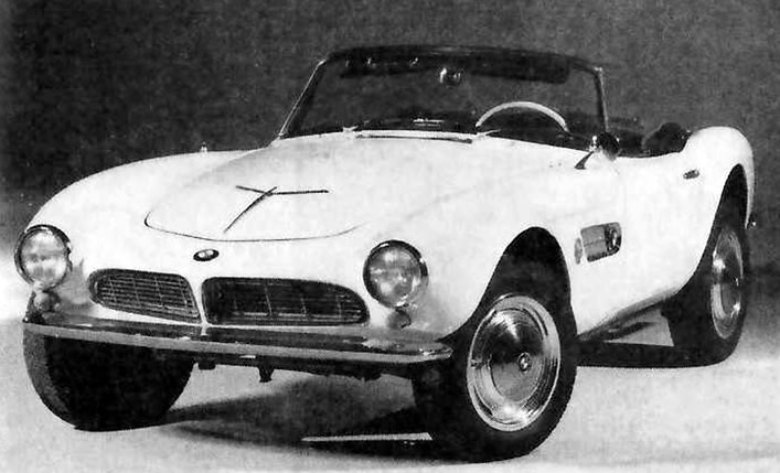 Родстер BMW 507. для многих один из самых красивых спортивных автомобилей, был представлен вместе с…
