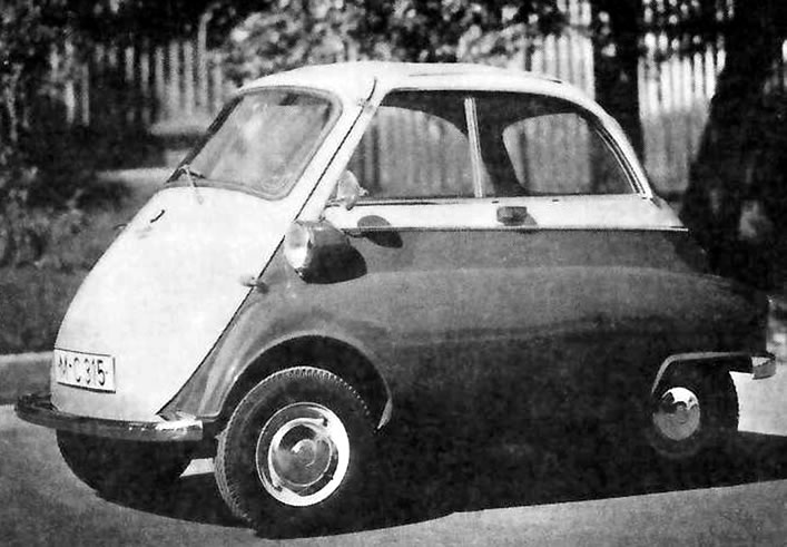 Уже в октябре 1956 г. наряду с первоначальной моделью началось производство Изетты с новым кузовом.…