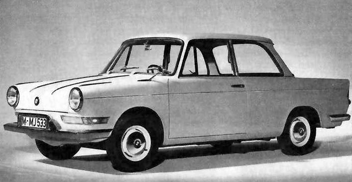 Эти преемники купе BMW 700 стали длиннее на 360 мм, что увеличивало пространство перед задними…