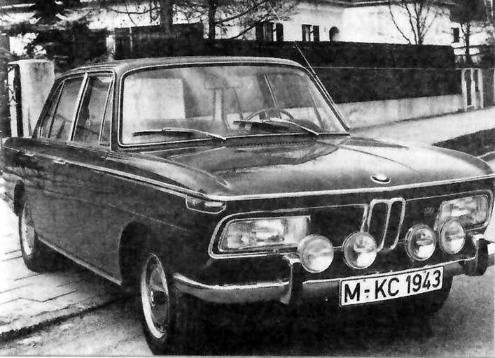 Преемник BMW 2000 tilux оснащен двигателем с впрыском. Период производства с декабря 1969 г. по…
