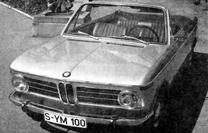 Кузова для полных версий кабриолета BMW 2-й серии были созданы фирмой Баур. Кабриолет 1600 стоил…