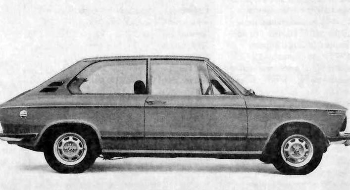 Кузов BMW 2-й серии в стиле седана-комби с двумя дверями и большой крышкой багажника. Наряду с 1600…