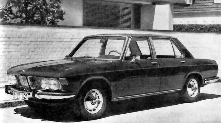 Совершенно новая конструкция автомобиля высшего класса, с 1974 г. с черной решеткой радиатора…