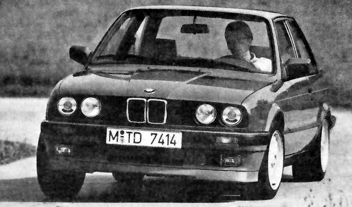 Спортивный вариант BMW 318i с первым выпущенным BMW серийным шестнадцатиклапанным двигателем. BMW…