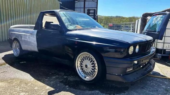Из BMW 3 Series сделали самодельный и вполне функциональный пикап