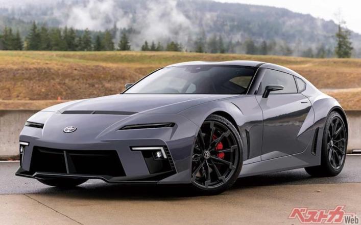Неофициальный рендер нового поколения Toyota GR Supra