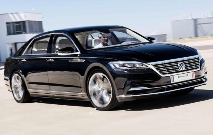 Новый седан Volkswagen Phaeton обещает стать проблемой для Mercedes S-Class и BMW 7-Series
