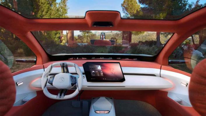 Интерьер концепт-кара BMW Neue Klasse X