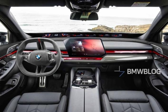 Спекулятивный рендер интерьера нового BMW 5-Series