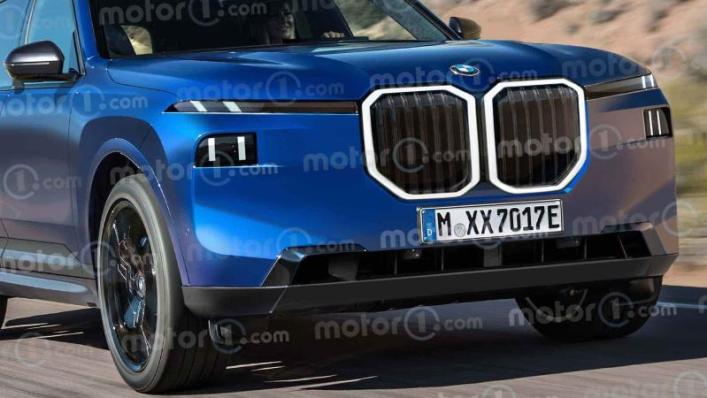 Новый BMW X7 показали на реалистичных рендерах