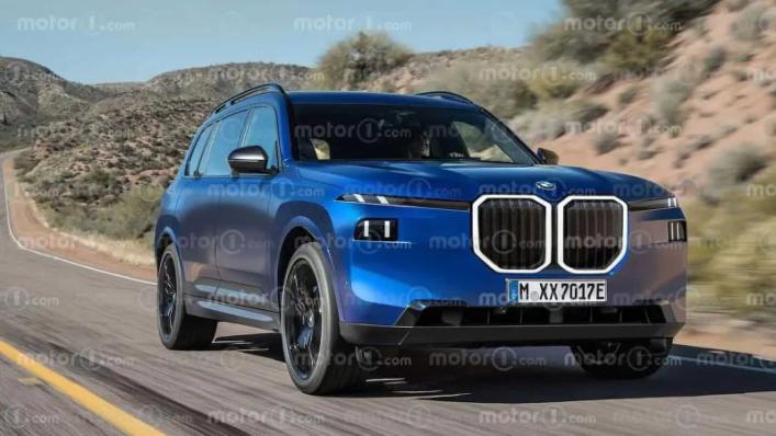 BMW X7 нового поколения (неофициальный рендер)