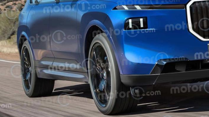 BMW X7 нового поколения (неофициальный рендер)