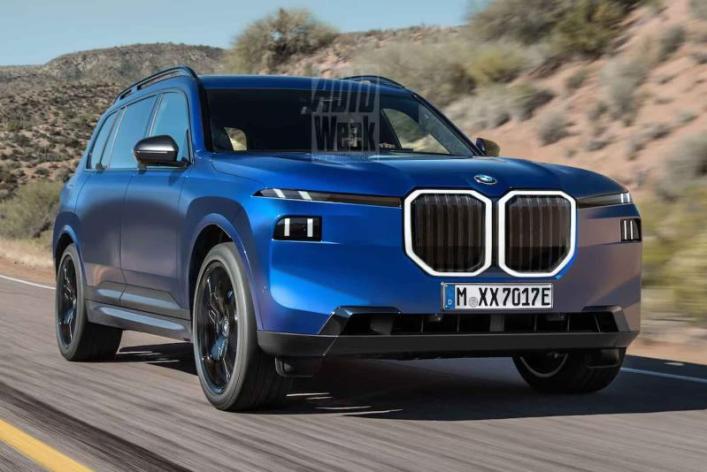 BMW X7 нового поколения (неофициальный рендер)