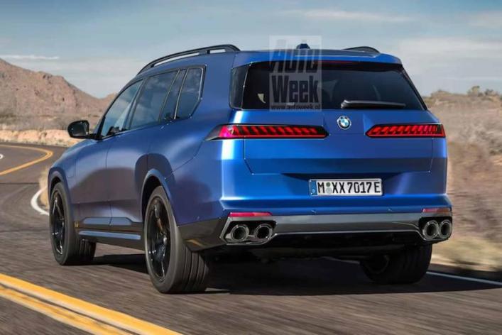 BMW X7 нового поколения (неофициальный рендер)
