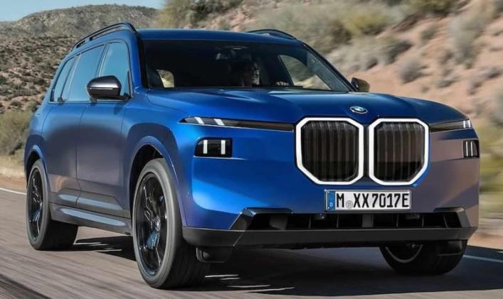 BMW X7 нового поколения (спекулятивный рендер)