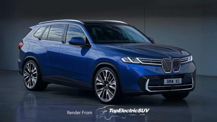 Рендер нового поколения BMW X5 (G65)