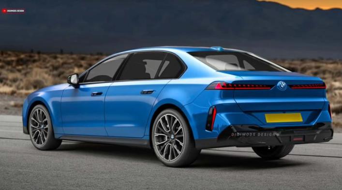 Рендер обновленного BMW 7-Series