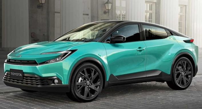 Неофициальный рендер нового небольшого купе-кроссовера Toyota