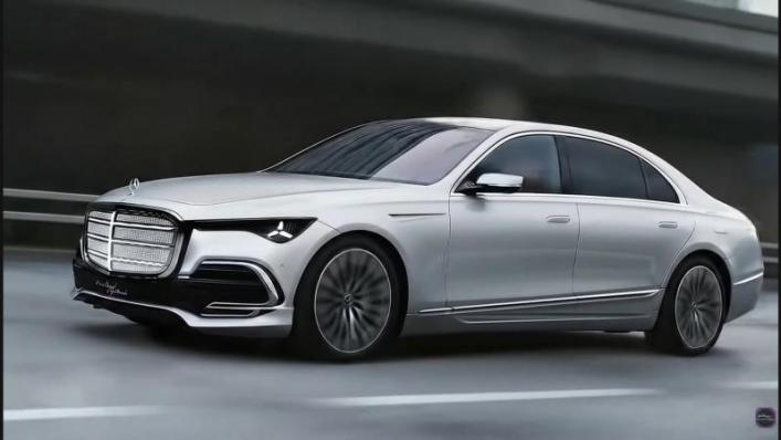 Рендер Mercedes-Benz S-Class нового поколения