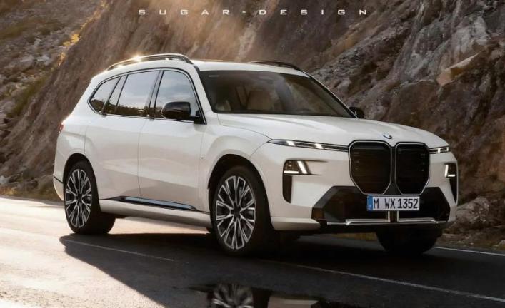 Спекулятивный рендер второго поколения BMW X7