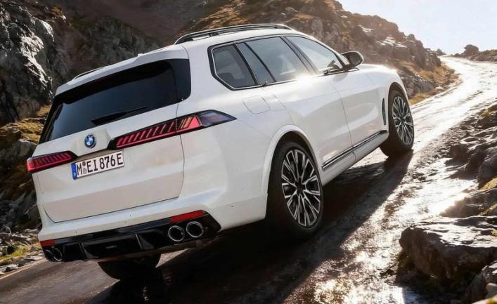 Спекулятивный рендер второго поколения BMW X7