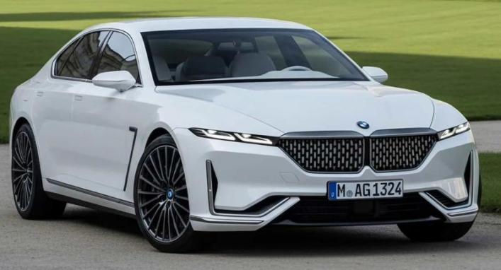 Рендеринг обновленного седана BMW 7-Series