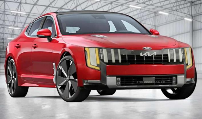 Kia Stinger нового поколения (спекулятивный рендер)