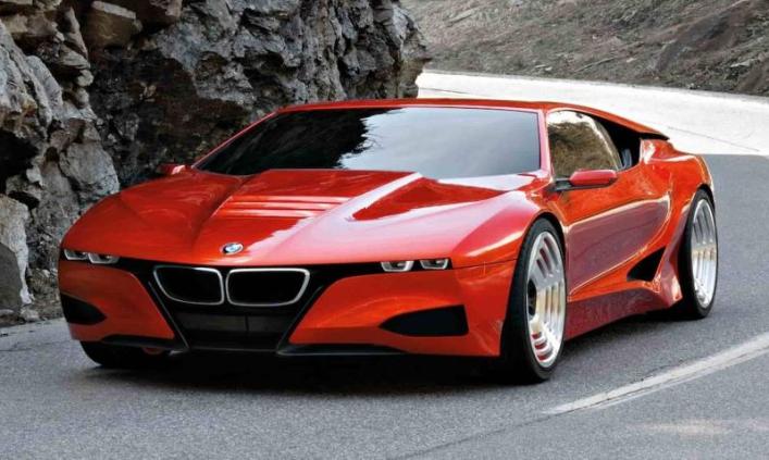 Рендер нового спорткара BMW