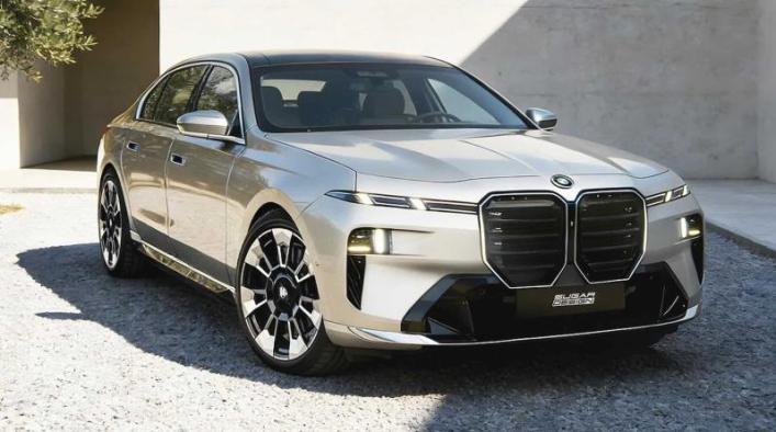 Самый большой седан BMW показался в рестайлинг-версии