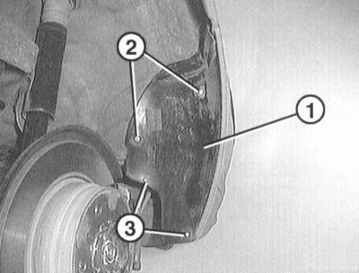 Снятие и установка заднего бампера BMW 5 E34 - описание